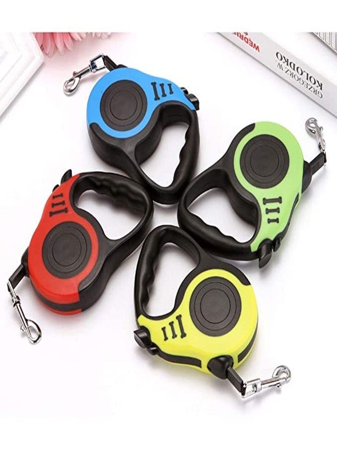 Pups&Pets مقود كلاب قابل للسحب من Pups&Pets، حزام حبل جر مرن أوتوماتيكي، يتحمل وزن يصل إلى 15 كجم، مناسب للكلاب الصغيرة والمتوسطة (أحمر) - Image 4